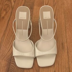 Jemmy White Dolce Vita Heels